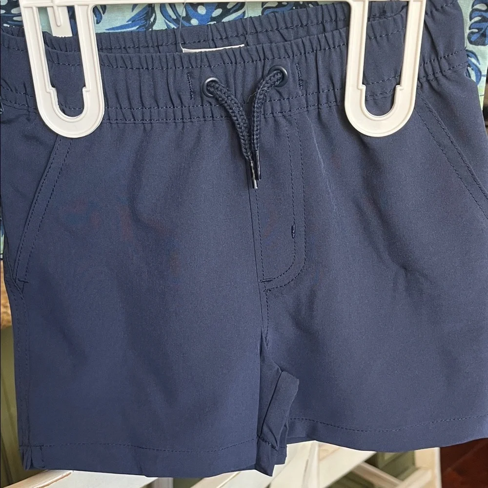 Wrangler Kids Tropical Blue Shirt and Shorts Set